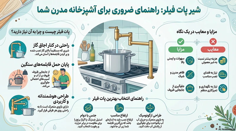 اینفوگرافیک شیر پات فیلر چیست